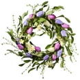 thumbnail image 1 of 22" Tulip Flowers Wreath, 1 of 4