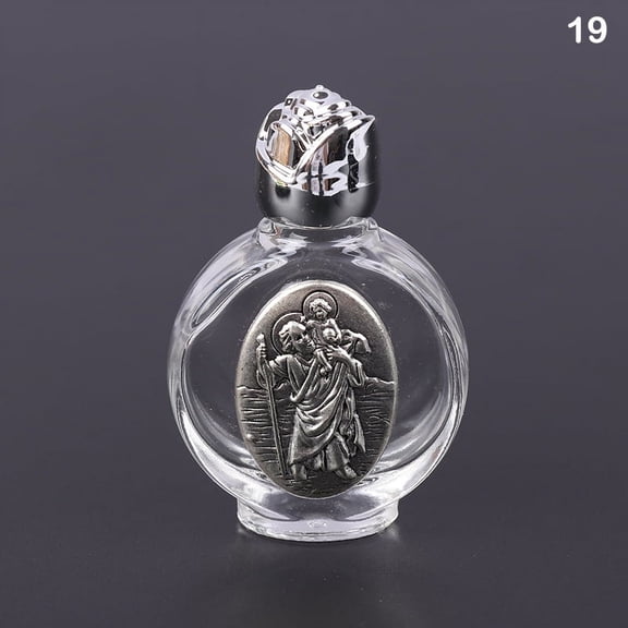 22 Types Of Holy Water Jesus Bottle Religious Cross Bottle Christian Virgin Sculpture Bottle Holy Water Bottle