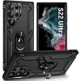thumbnail image 1 of 22 Ultra Phone Case:Case for Samsung Galaxy S22 Ultra Case,Military Grade Drop Proof Protection Rugged Protective with Kickstand & Shockproof TPU Phone Case for S22 Ultra Case Black, 1 of 13