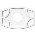 thumbnail image 1 of 22"W x 14 5/8"H x 6"ID x 11 3/4"C x 1"P Kailey Architectural Grade PVC Contemporary Ceiling Medallion, 1 of 11