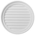 thumbnail image 1 of 22"W x 22"H x 1 1/4"P, Round Gable Vent Louver, Functional, 1 of 2