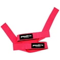 thumbnail image 1 of 22” Weightlifting Straps with Neoprene Padding – Anti-Slip, Heavy Duty Lifting Straps for Deadlifts, Powerlifting, Strength Training – Durable Grip Support for Men & Women – 1 Pair (Pink), 1 of 6