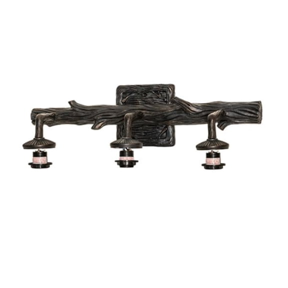 22" Wide Branches 3 Light Vanity Hardware