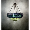 thumbnail image 1 of Meyda Lighting 22" Wide Tiffany Hanginghead Dragonfly Inverted Pendant, 1 of 7
