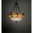 thumbnail image 1 of Meyda Lighting 22" Wide Tiffany Hanginghead Dragonfly Inverted Pendant, 1 of 7