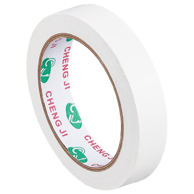 22 Yards x 3/4 Inch Bookbinding Repair Tape White Fabric Tape Adhesive Duct Tape Safe Cloth