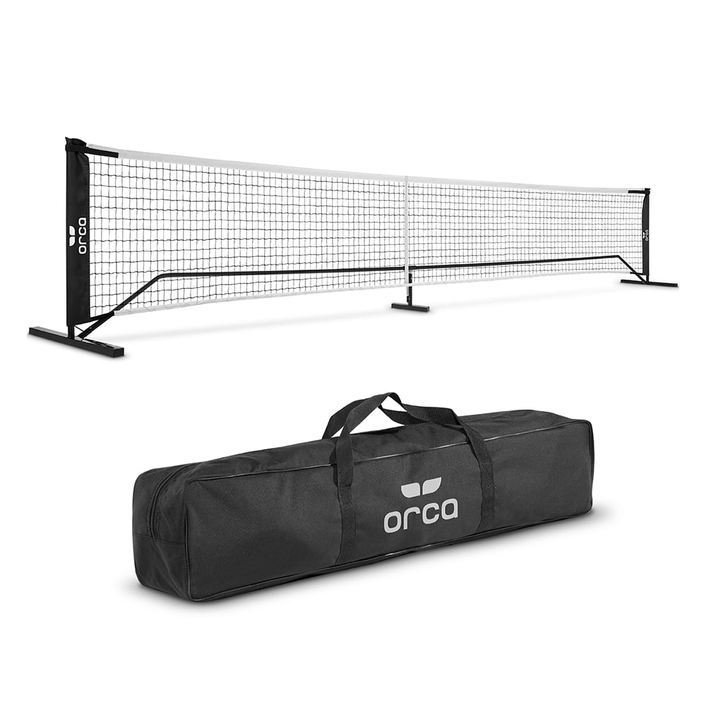 22 ft. Full Court Pickleball Net Meets USAPA Regulations with 2-in White Top Tape and Travel Bag Included Perfect for Indoor and Outdoor Games by Orca