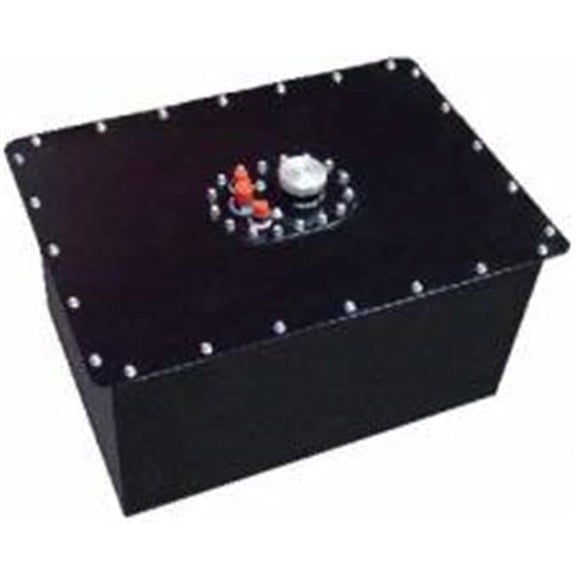 22 gal Circle Track Fuel Cell - Black Steel Can