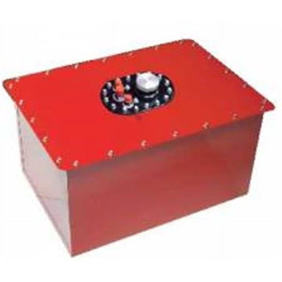 22 gal Circle Track Fuel Cell - Red Steel Can