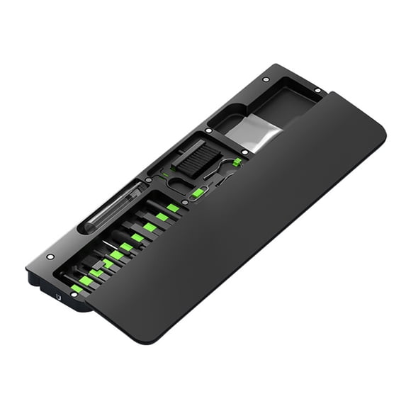 22 in 1 Cleaning Kits Equipped Keyboards Wrist Rest Featuring Ergonomic Support and Hiddens Storage for Home Office