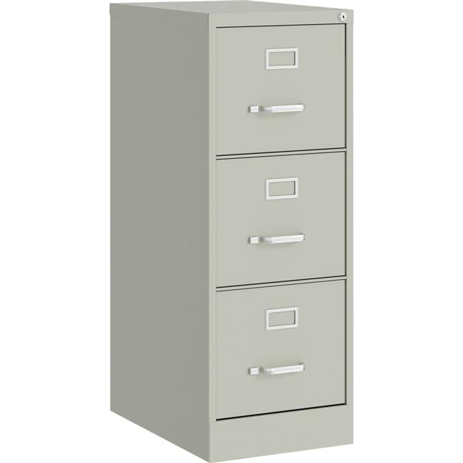 Gray 4-Drawer Lockable Vertical Steel File Cabinet