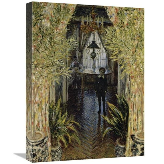 22 in. A Corner of the Apartment Art Print - Claude Monet