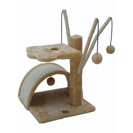 22 in. Beige Cat Tree