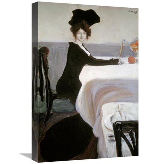 22 in. Breakfast Art Print - Leon Bakst