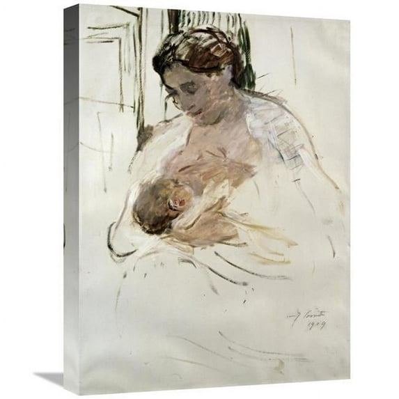 22 in. Charlotte with Wilhelmine Art Print - Lovis Corinth