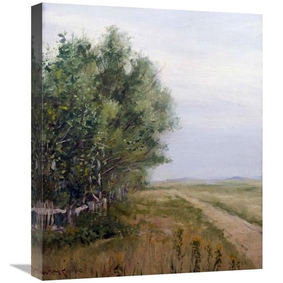 22 in. Country Lane Art Print - William Merritt Chase