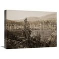 thumbnail image 1 of 22 in. Dam & Lake, Nevada County, California, Near View, About 1871 Art Print - Carleton Watkins, 1 of 1