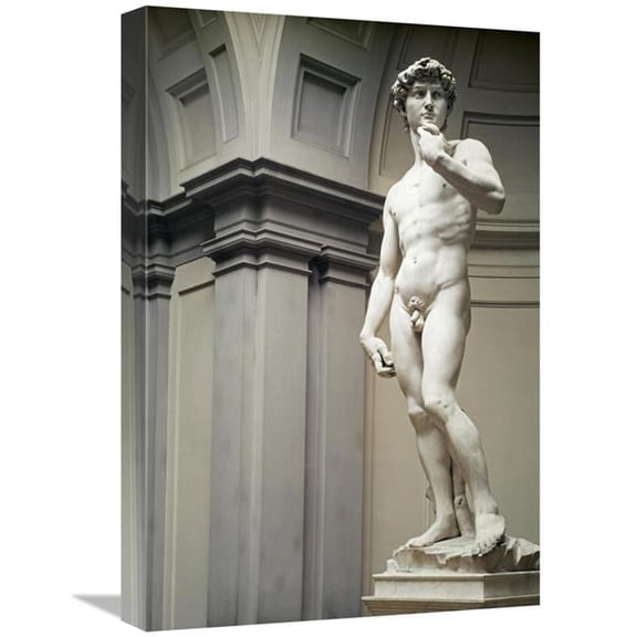 22 in. David Art Print - Michelangelo