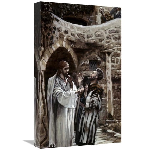 22 in. Dumb Man Possessed of a Devil Art Print - James Tissot