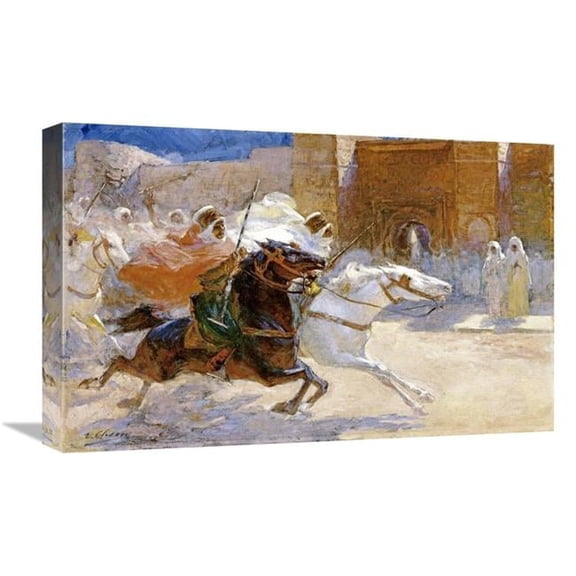 22 in. Fantasia Art Print - Ulpiano Checa Y Sanz