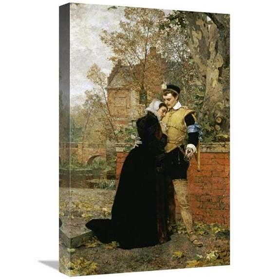 22 in. Farewell Mother Art Print - Karl Heinrich Hoff