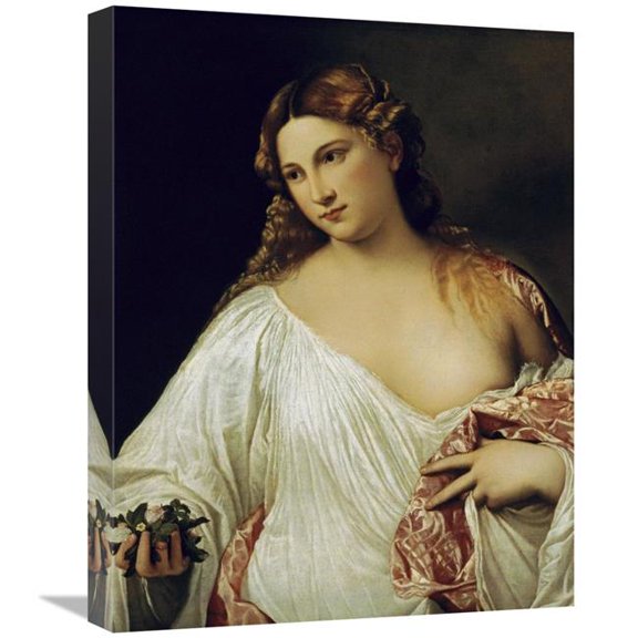 22 in. Flora Art Print - Titian