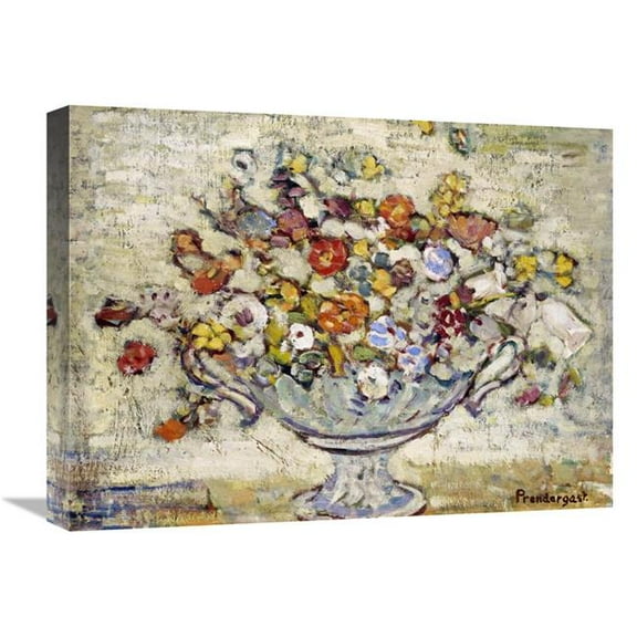 22 in. Floral Still Life Art Print - Maurice Brazil Prendergast