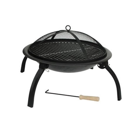 22 in. Folding Fire Pit