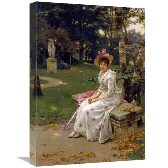 22 in. Garden Remembrances Art Print - Wilhelm Menzler