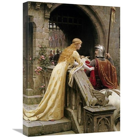 22 in. God Speed Art Print - Edmund Blair Leighton