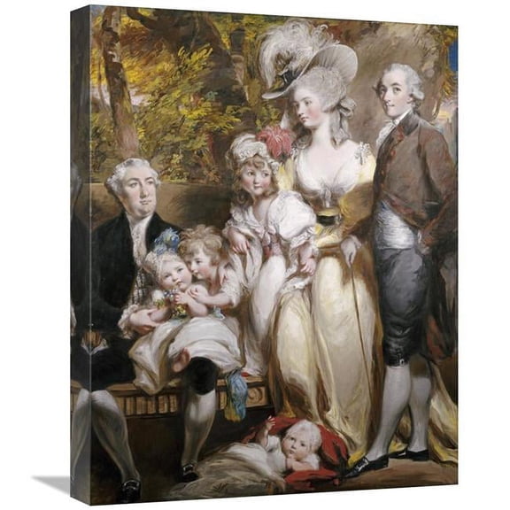 22 in. Group Portrait of Sir John Taylor Art Print - Daniel Gardner