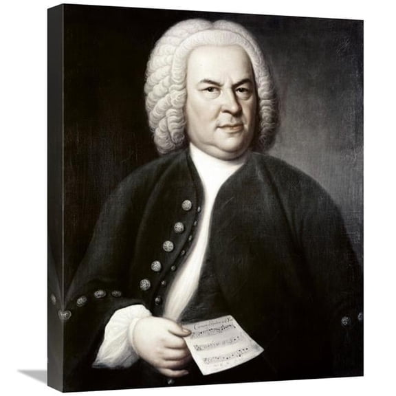 22 in. Johann Sebastian Bach Art Print - Elias Gottlob Haussman