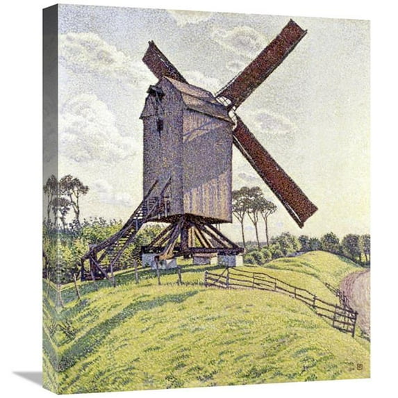 22 in. Le Moulin De Kalf Art Print - Theo Van Rysselberghe