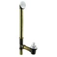 thumbnail image 1 of 22 in. Make-Up & 17 Gauge Tubing Pull & Drain Bath Waste in Matte Black, 1 of 1