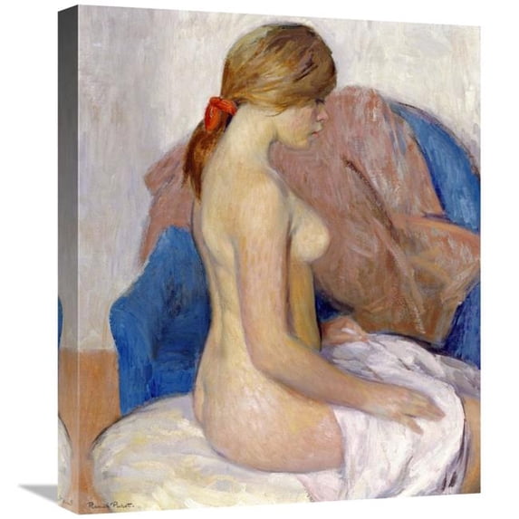 22 in. Marcela De Perfil Art Print - Ramon Pichot