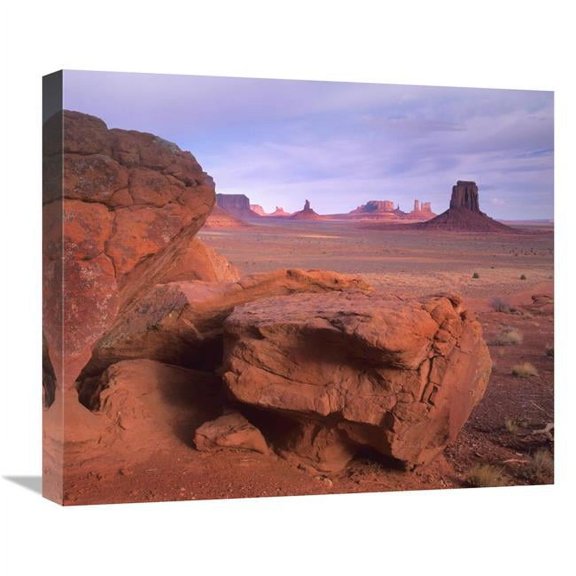 22 in. Mittens, North Window, Monument Valley, Arizona Art Print - Tim Fitzharris