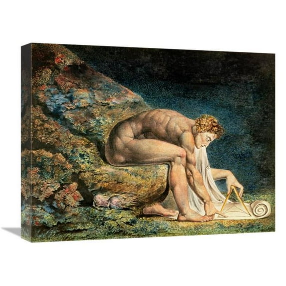 22 in. Newton Art Print - William Blake