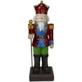 thumbnail image 1 of 22 in. Nutcracker Soldier Christmas Decoration, Red & Blue, 1 of 1