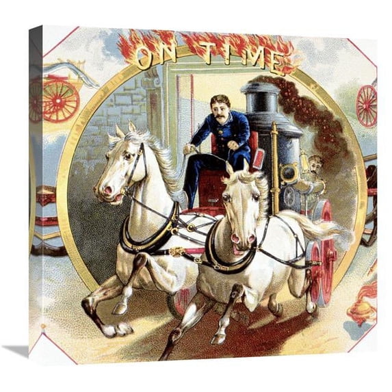 22 in. On Time Art Print - Unknown