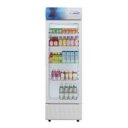 22 in. One-Door Commercial Merchandiser Refrigerator in White, 9 cu. ft. KM-MDR-9CPWH
