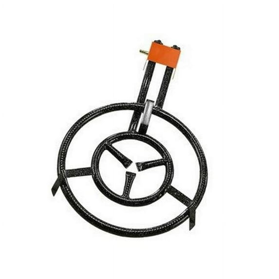 22 in. Paella Pan Burner - Medium & Black