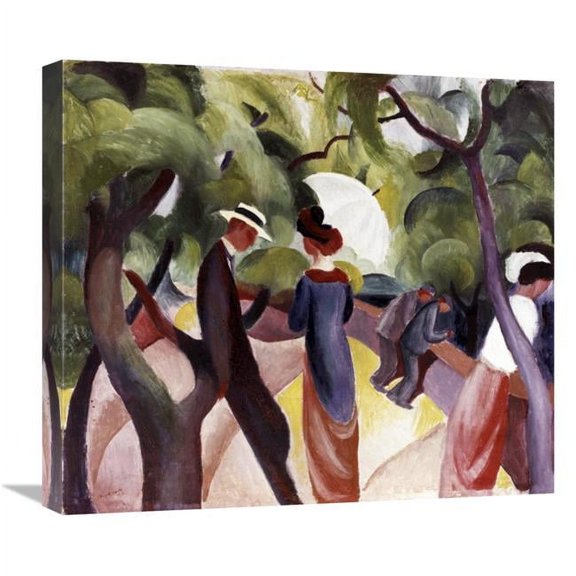 22 in. Promenade Art Print - August Macke