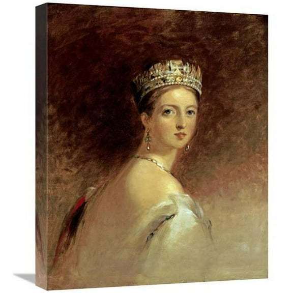 22 in. Queen Victoria Art Print - Thomas Sully