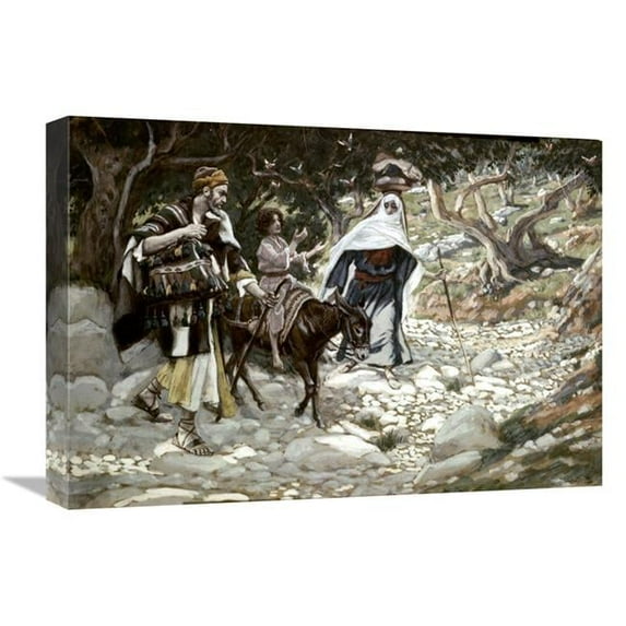 22 in. Return From Egypt Art Print - James Tissot