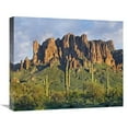 thumbnail image 1 of 22 in. Saguaro Cacti & Superstition Mountains, Lost Dutchman State Park, Arizona Art Print - Tim Fitzharris, 1 of 1