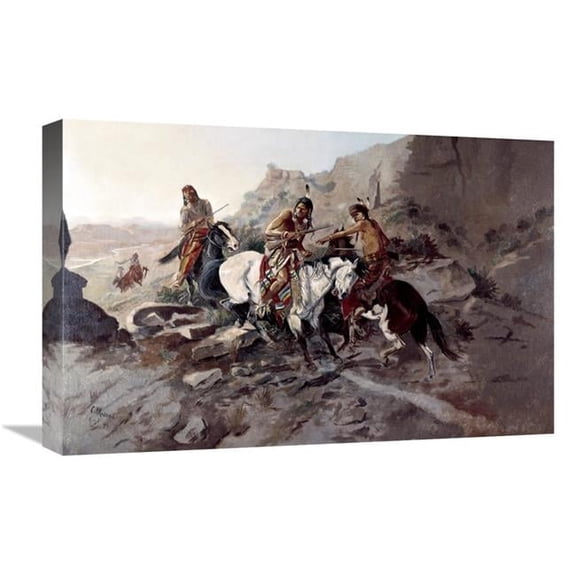 22 in. Scout Art Print - Charles M. Russell