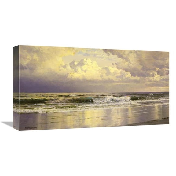 22 in. Seascape Art Print - William Trost Richards