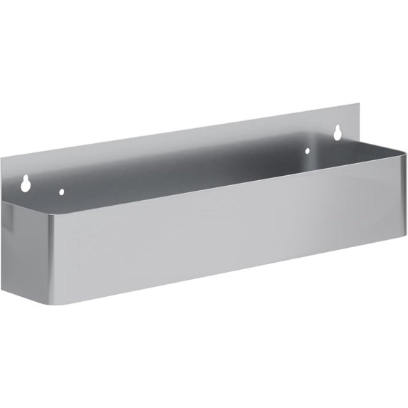 22 in. Single Tier Stainless Steel Speed Rail Rack for Commercial Bars ...