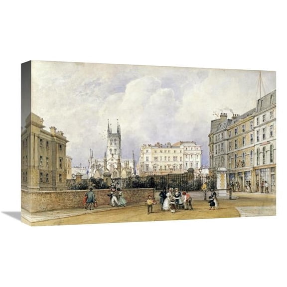 22 in. St Saviours Church, Southwark Art Print - George Sidney Shepherd