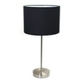 thumbnail image 1 of 22 in.Stick Lamp with Drum Shade, Black, 1 of 1